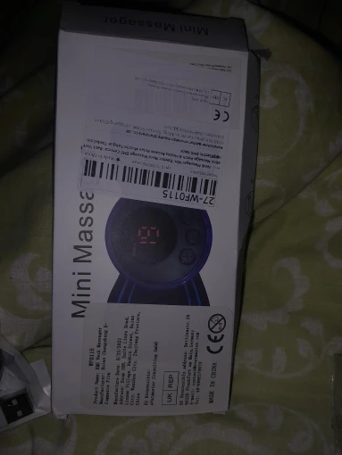 Tragbares EMS Nackenmassagegerät - Muskelstimulator für Nacken- und Rückenschmerzlinderung photo review