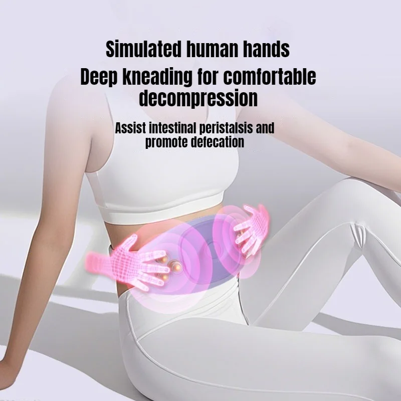 Vibration Massage Hot Compress Waist Massager for Body Shaping