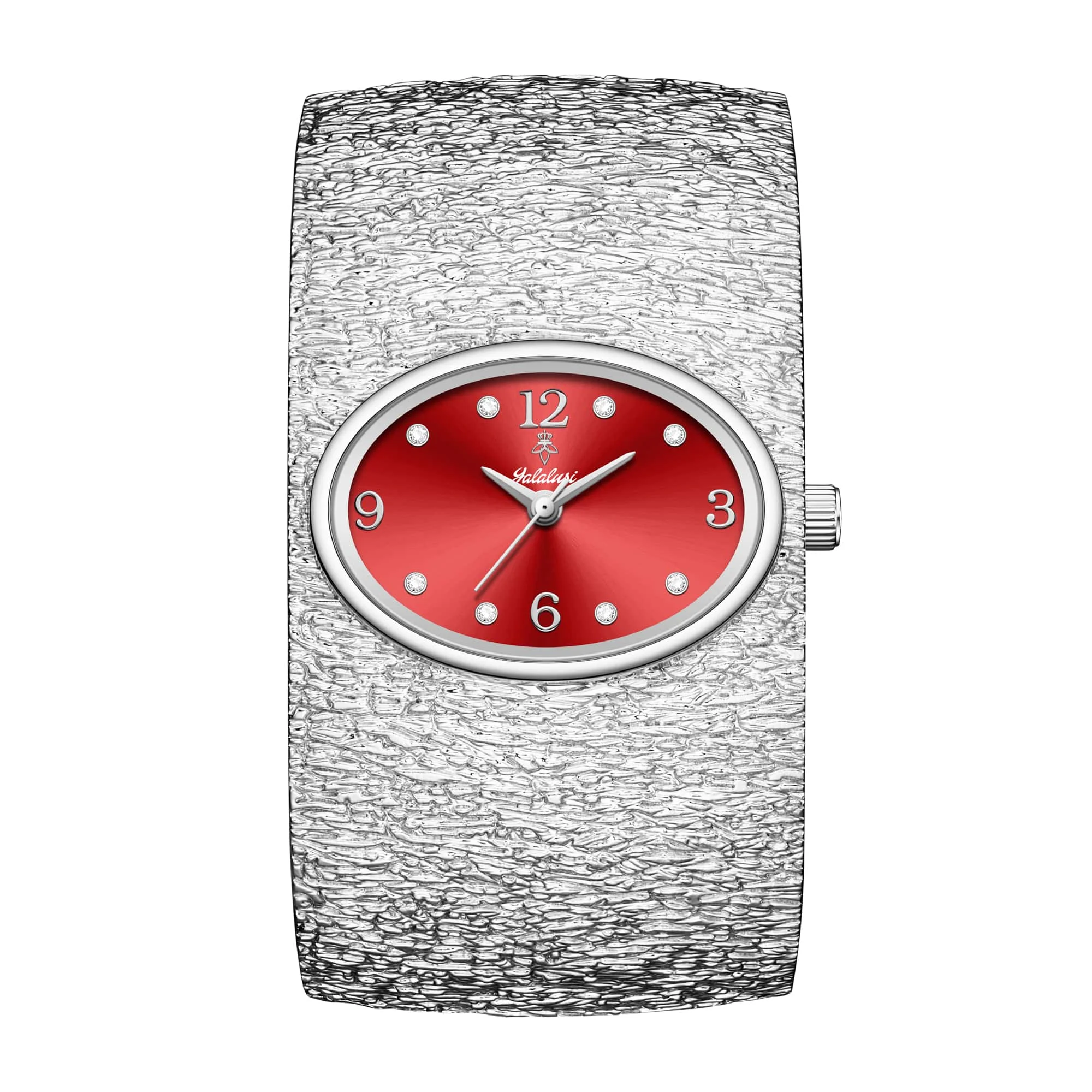 Silvery case -Red