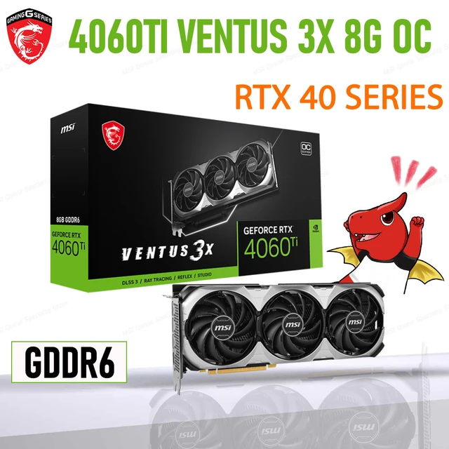 Placa De Video Gigabyte Rtx 4060 Ti Aorus Elite 8gb