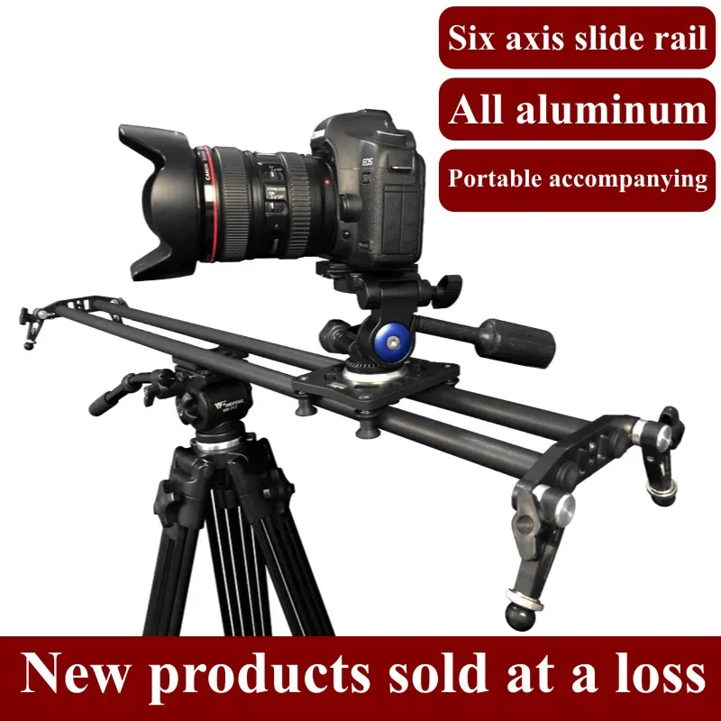 Camera track slider 120CM/47inch DSLR Camera Slider Dolly Track Video Stabilizer Aluminum Rail System High Precision SmootBearing