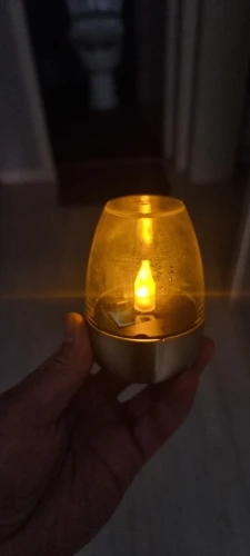 LED Solar Candles Night Light - Waterproof and Rechargeable photo review