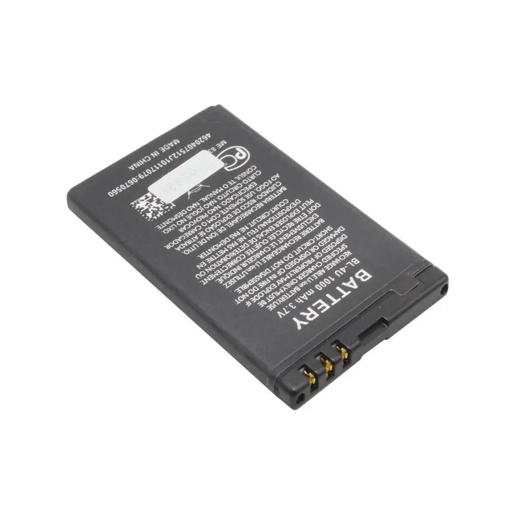 Rechargeable battery for Nokia 501 Asha (rm-902), replacement