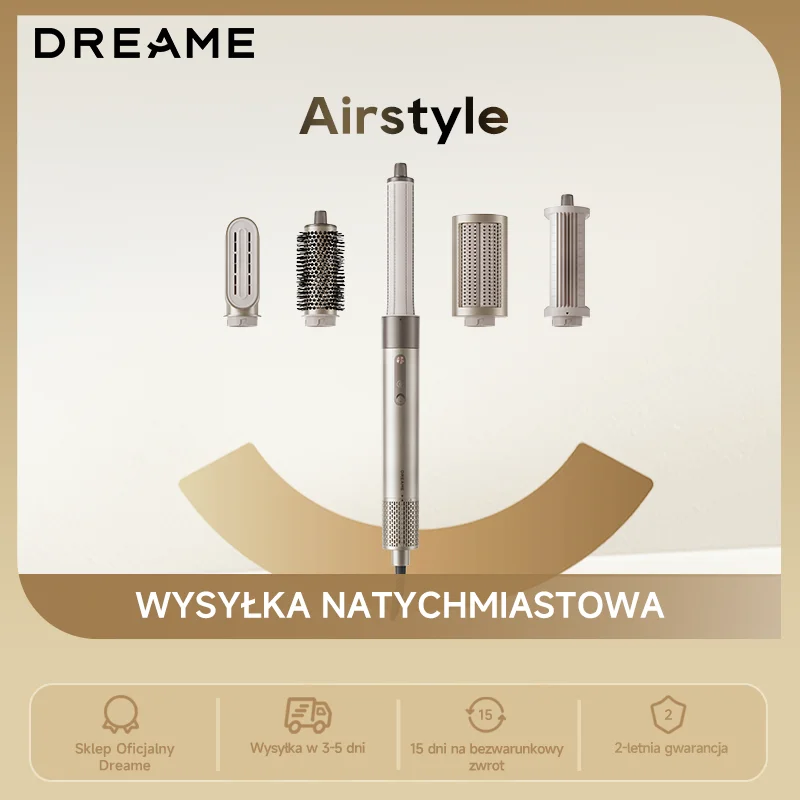 Suszarka do włosów Dreame Airstyle z Polski za $140.72 / ~523zł