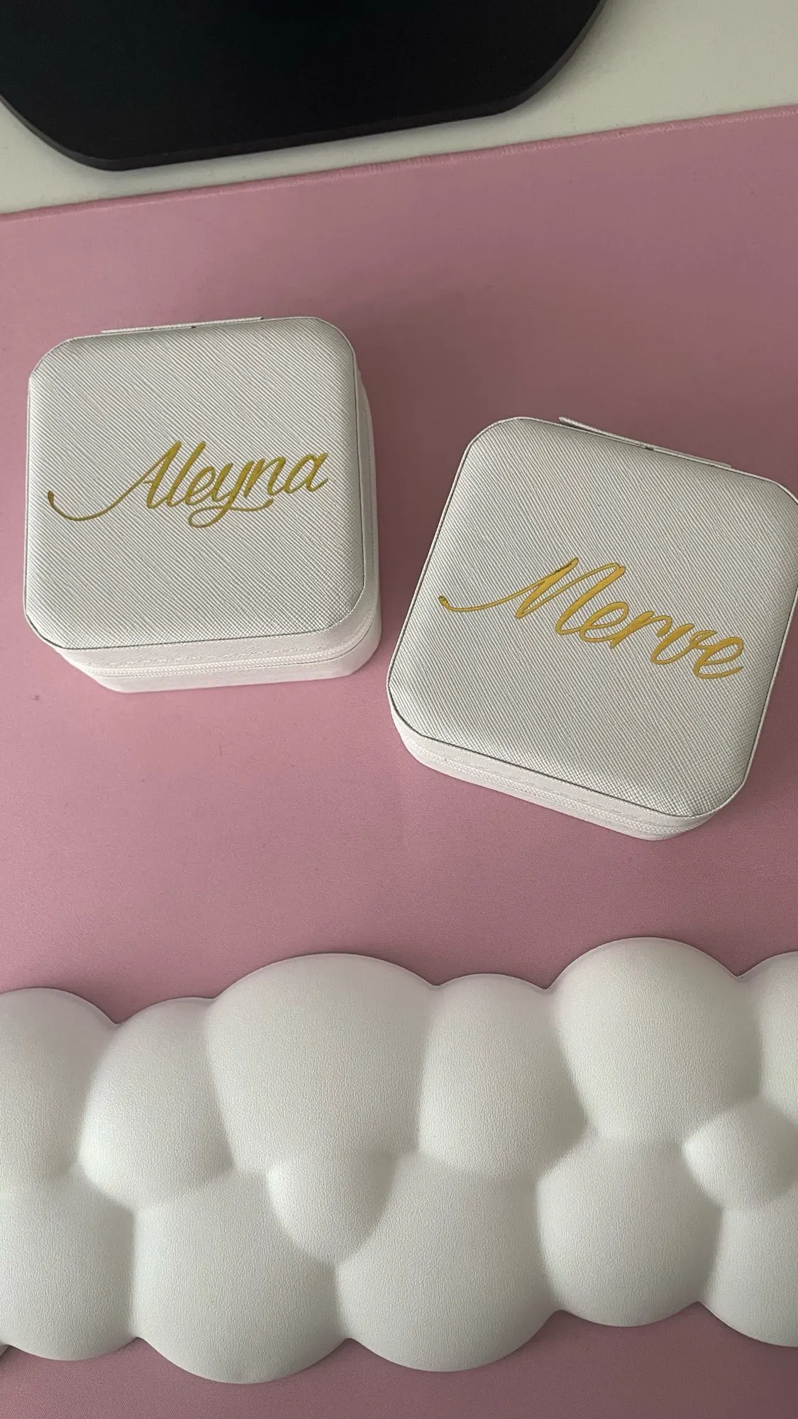Personalized Jewelry Box, customer photo