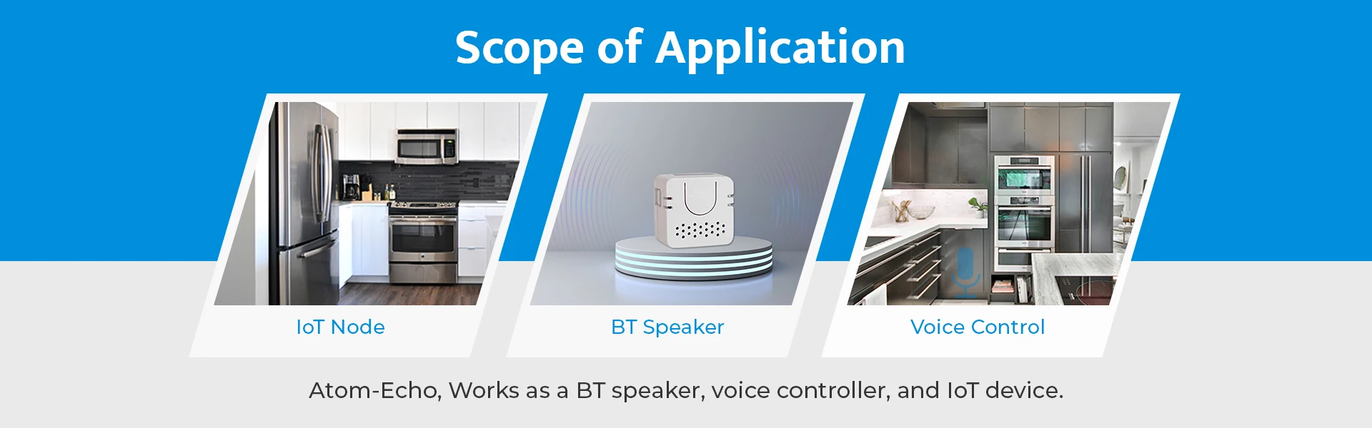 Official ATOM Echo Programmable Smart Speaker Lightweight Compact Smart Speaker