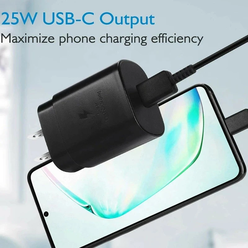 PD 25W Super Fast Charger USB Type C Charger Adapter for Samsung Galaxy S23 S22 Plus S21 ultra S20 A55 EU US Plug Wall Charger