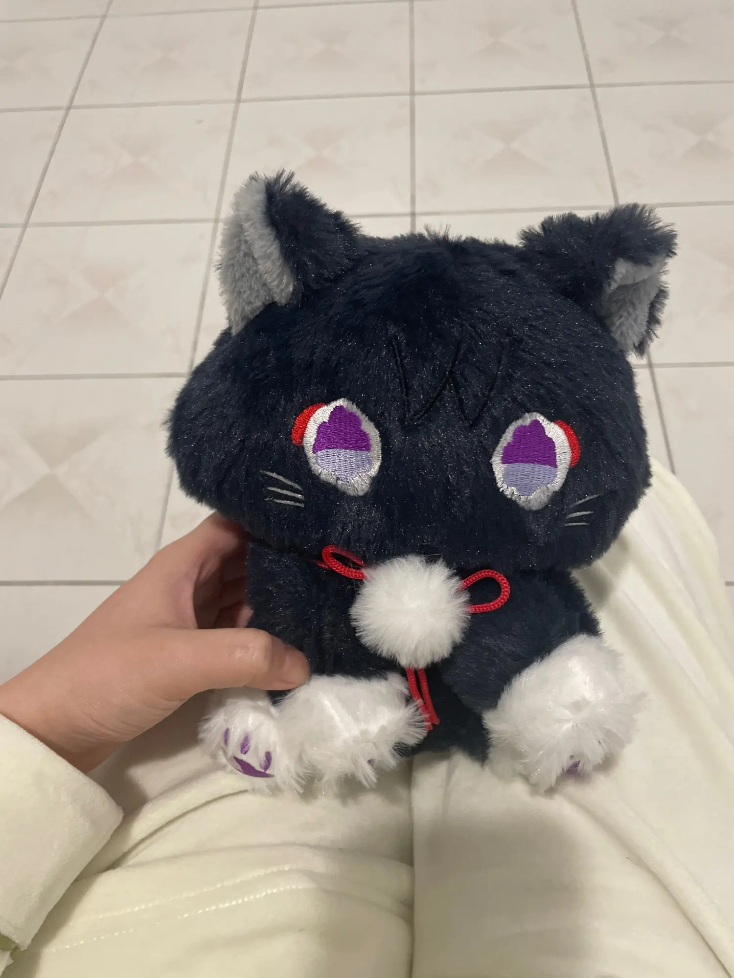 The Scarameow Plushie photo review
