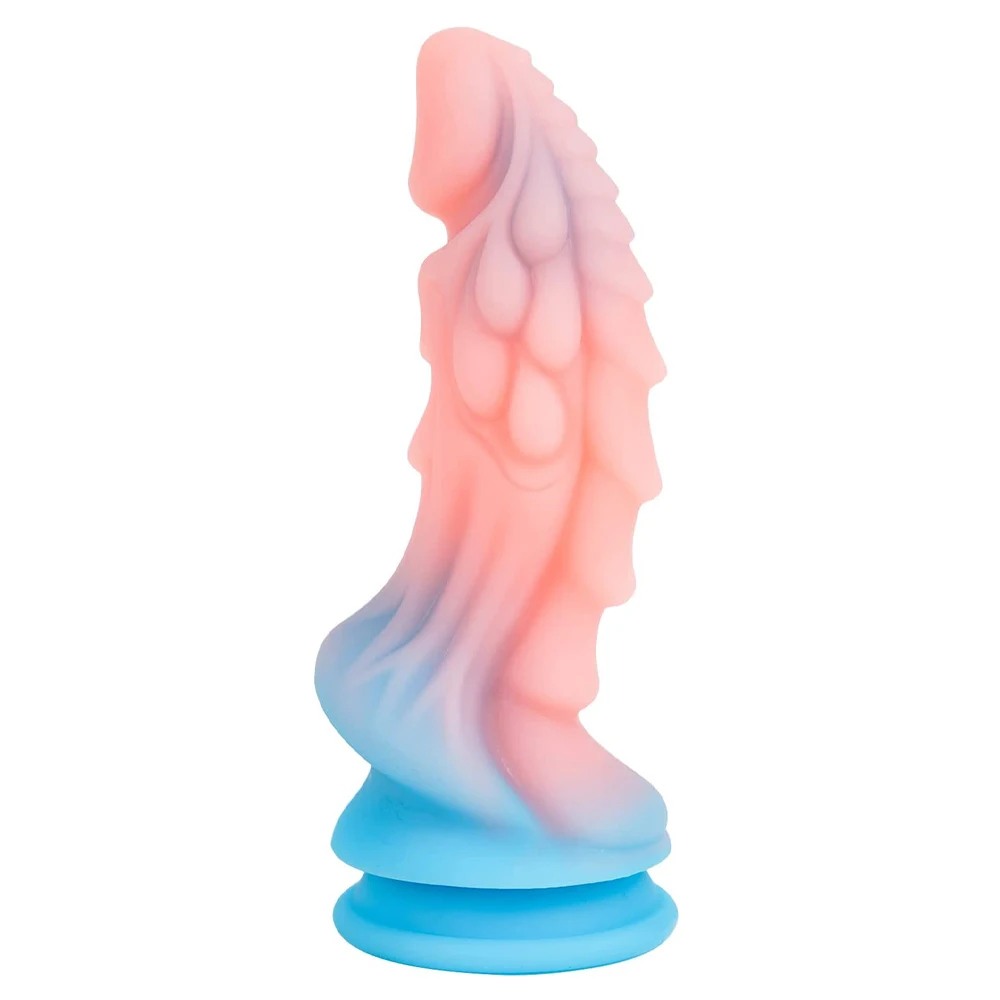 Kirin Dildos Push Realistic Dildo Suction Cup Monster Penis Penetration Anal Hands Free Toy Anal Plug Adult Sex Toys for Women