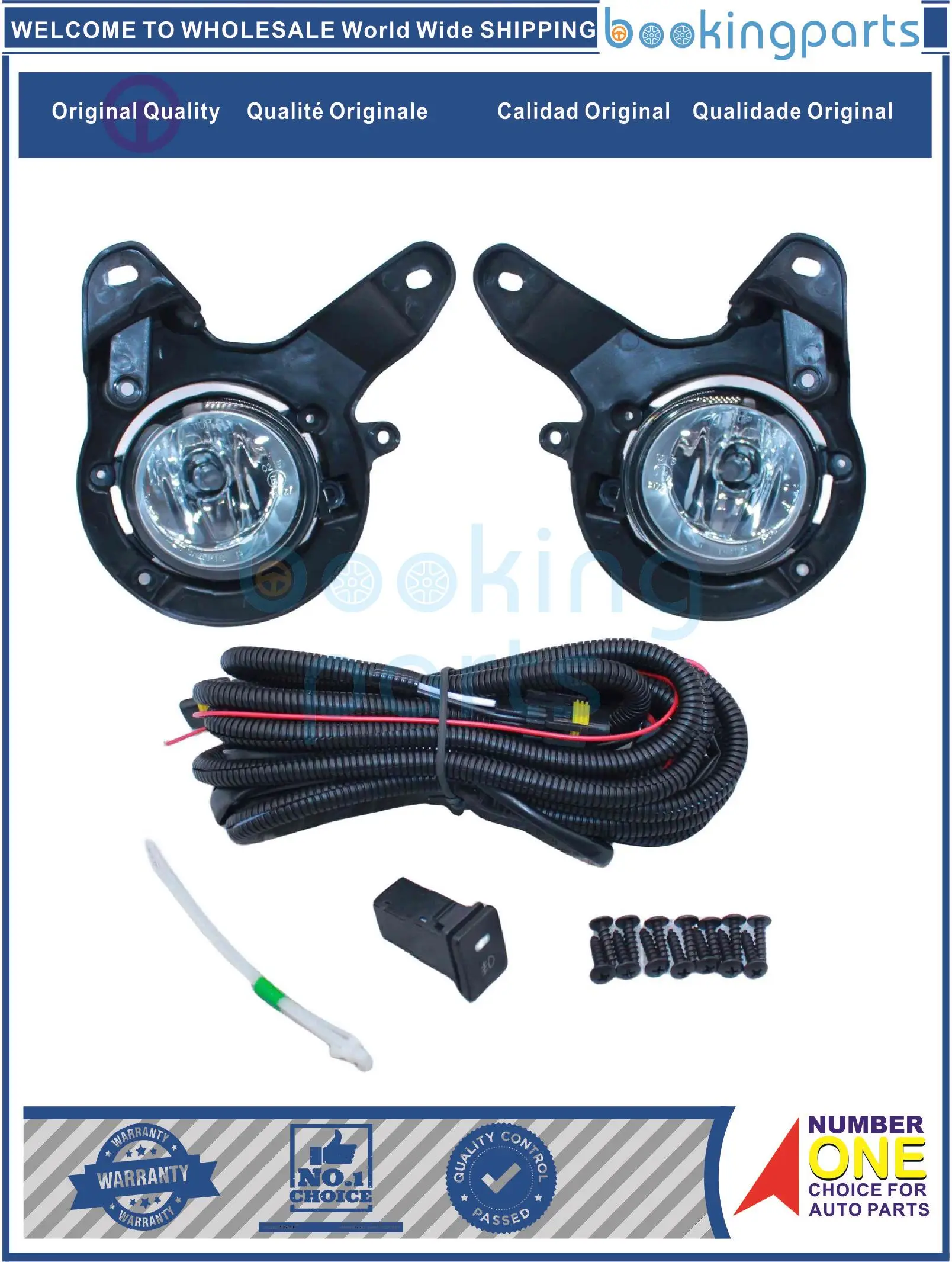 

Противотуманная фара FGL82343,81210-30420812103042081220-30370,8122030370 для TOYOTA C-HR 2016-2018 [1 комплект]