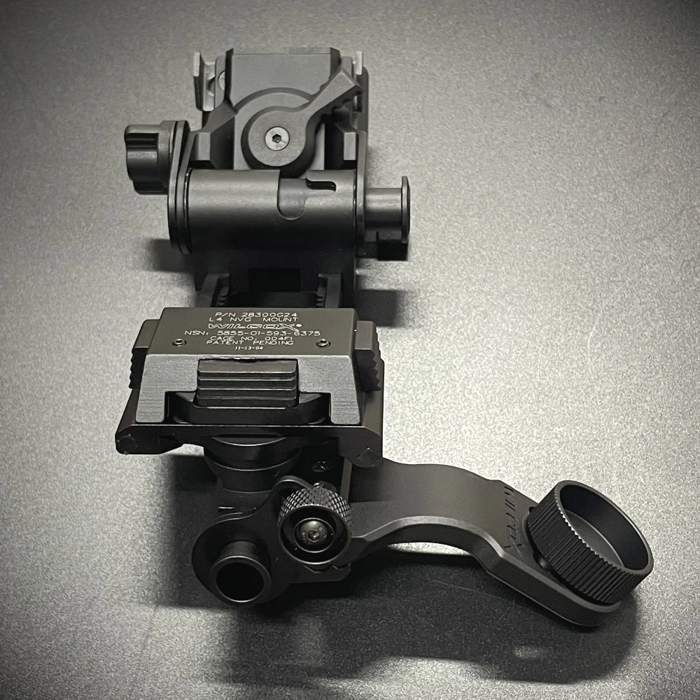 実物 Wilcox L4G24 BK NVGマウント pvs14