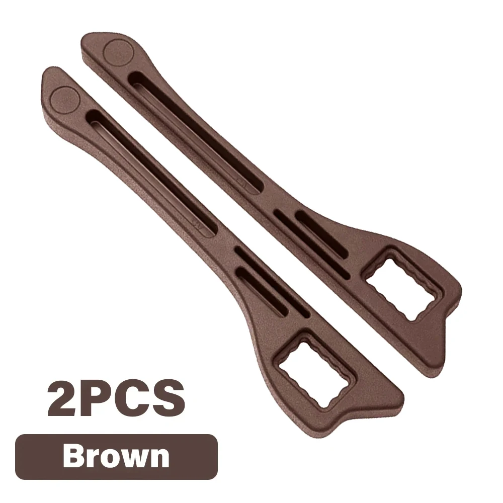 2Pcs Brown