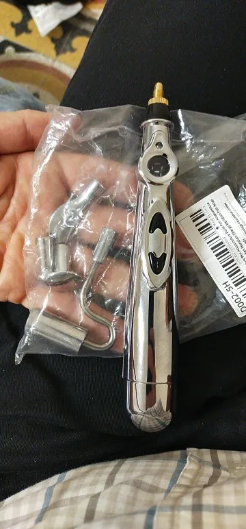 Elektrischer Akupunkturstift - Meridian Therapie für Schmerzlinderung und Massage photo review