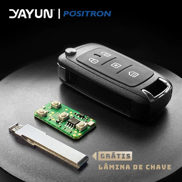 YAYUN 5 Peças Chave Canivete PX-80 Alarme PST Positron 4 Botões Programa  Duplo Flex Linha Nova e Antiga Ate 293 300 330 360 Frete Grátis - AliExpress