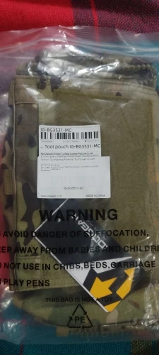 IDOGEAR Tactical Zip on Panel Pouch Backpack Plate Carrier Bag for