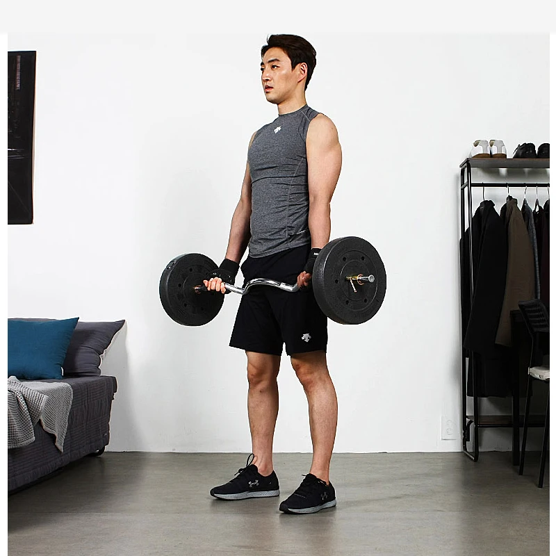 반석스포츠 PVC바벨 13.5kg ~ 46kg 세트 컬바 역기운동 덤벨 이지바 헬스 운동 기구 세트 - AliExpress 18