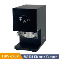 Commercial 58mm Tamper Machine Aluminum Stainless Steel Electric Coffee Powder Press Tool Automatic Coffee Grinder 1