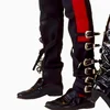Rare Michael Jackson BAD Black Pants Trousers Skinny with Matel Buckle for Impersonator 6