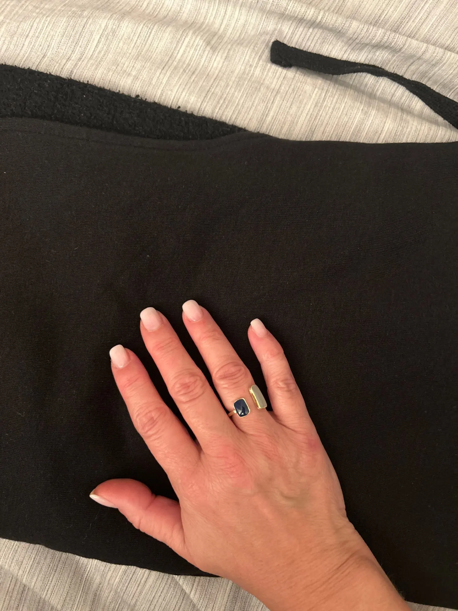 Adjustable Colorful Drip Glaze Ring photo review