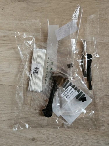 Universal Dust Plug Mobile Phone Charge Port Protector Cleaning Brush Set photo review