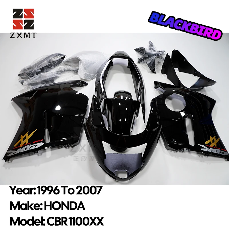SLMOTO Front Upper Fairing Stay Bracket Fit for HONDA CBR1100XX BLACKBIRD 1999-2007 2000 01 