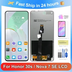 Écran tactile LCD de remplacement, 6.5 d'origine, pour Huawei Nova 7 SE P40 Lite 5G Honor 30s