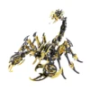 3D Scorpions Metal Puzzle Steampunk Mechanical Insect Model Kit Floatingcity Steel Warcraft Assemble Jhandmade Toy For Adults 1