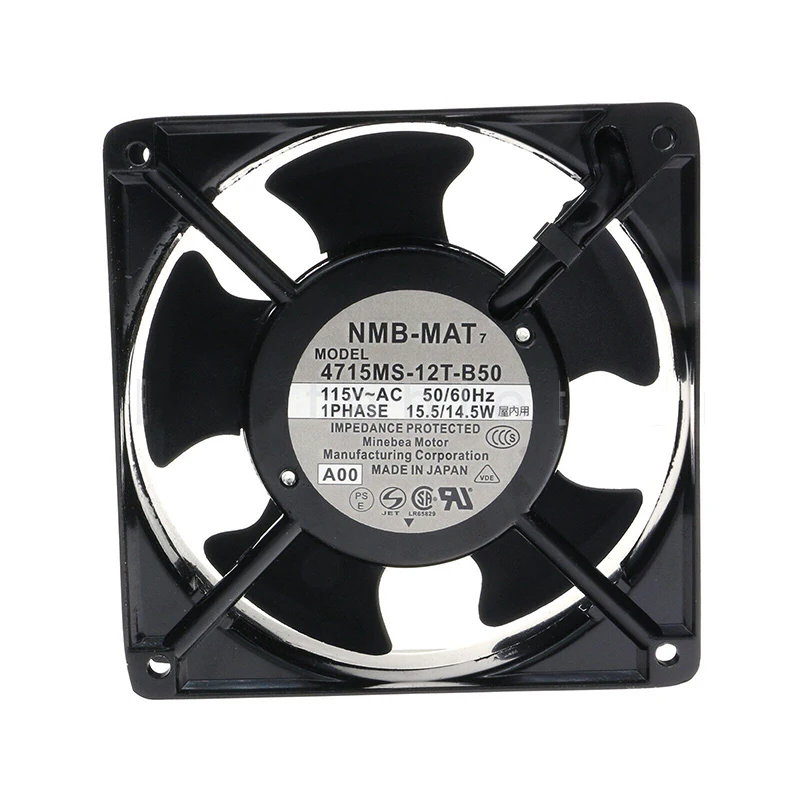 

NEW Axial Cooling Fan For 115VAC 50/60Hz NMB-MAT 4715MS-12T-B50