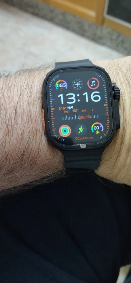 Nuevo reloj inteligente 9 Ultra Gen 2 reloj Ultra IWO reloj Ultra NFC Smartwatch serie 9 llamada Bluetooth 2,2 pulgadas reloj deportivo inalámbrico photo review