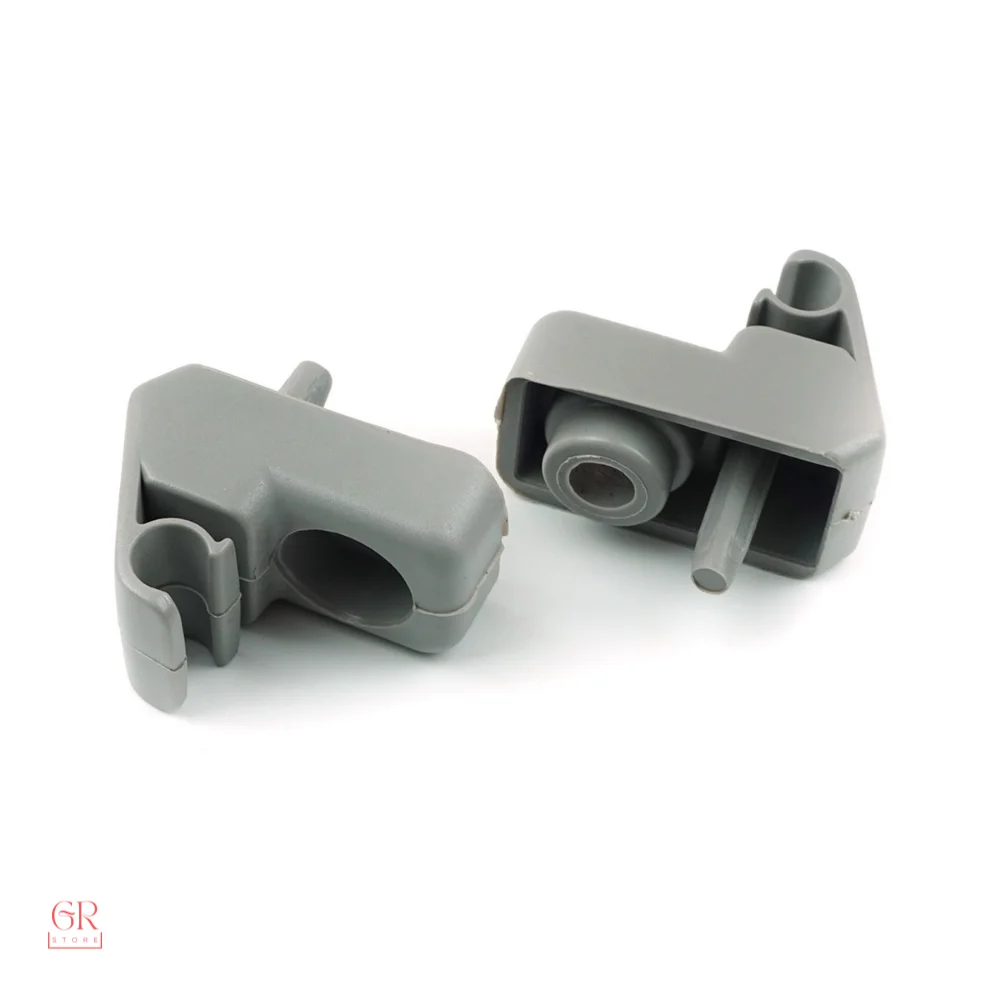 Supporto Visiera Parasole Per Fiat Grande Punto - Staffa A Clip In ABS Beige | Numero OEM 735411088 - Foto 13