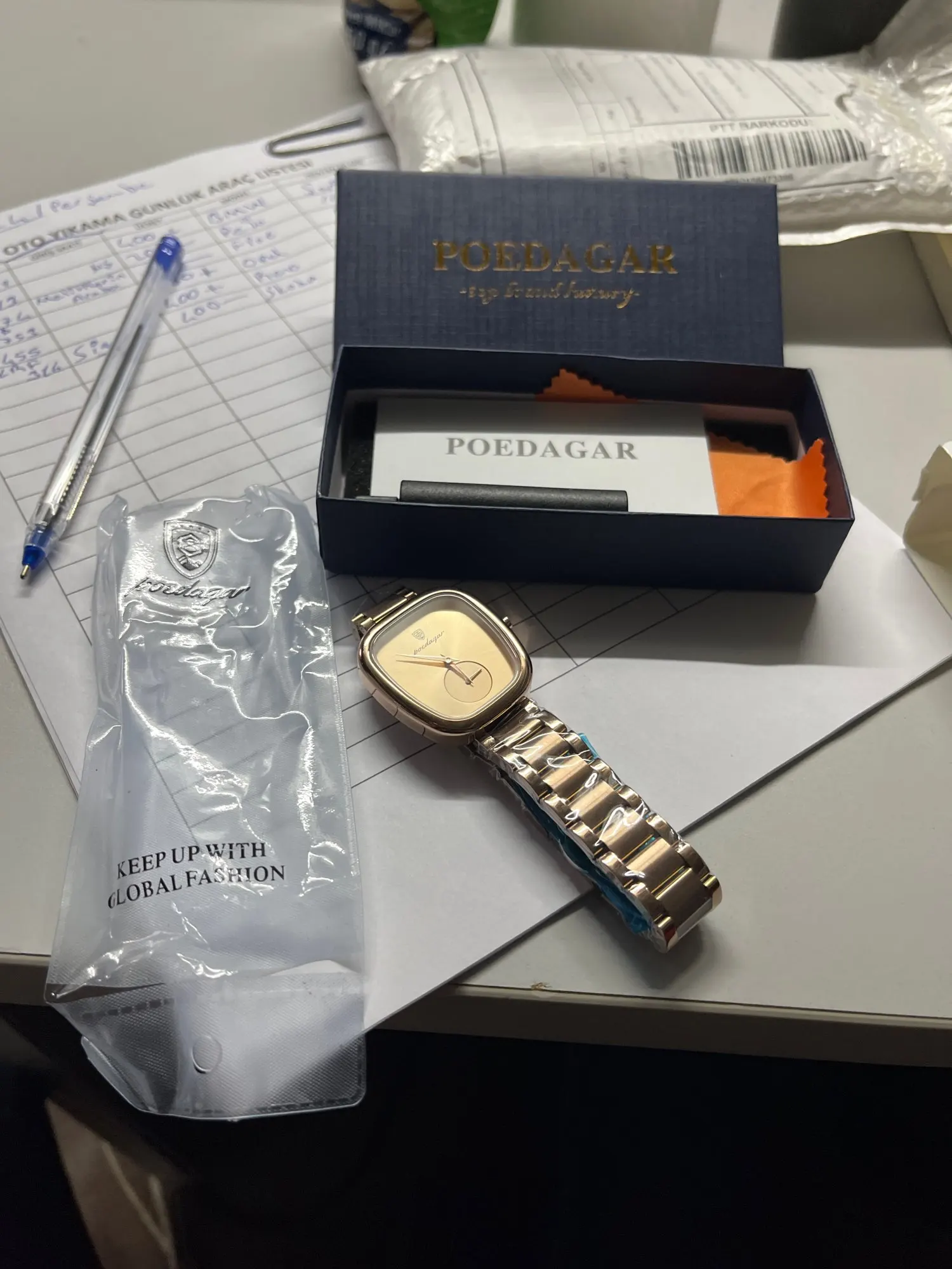 POEDAGAR Luxury Watch for Woman photo review