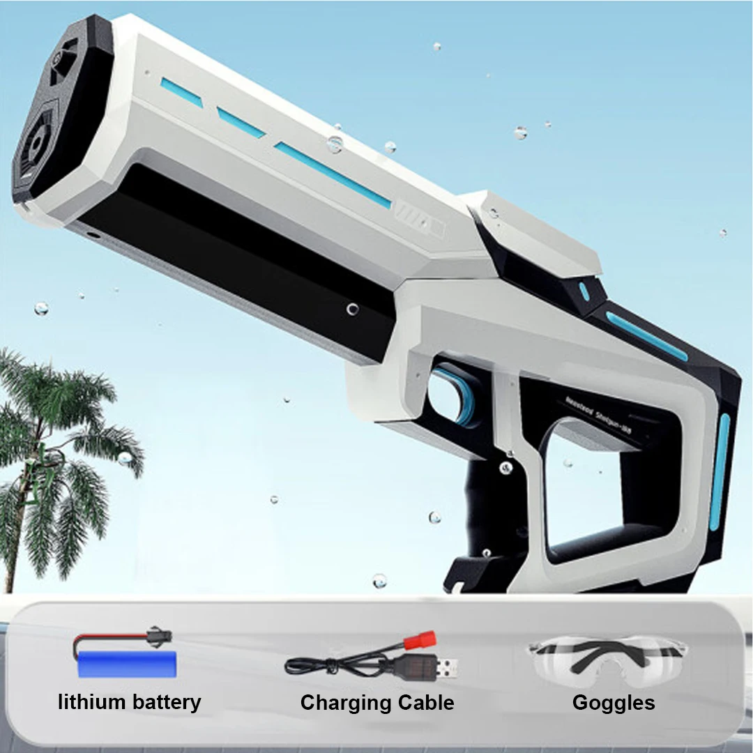 

Водяной пистолет Xiaomi mijia Mijia, двойной автоматический пистолет большой емкости, диапазон 8 м, безопасный водный пистолет высокого давления