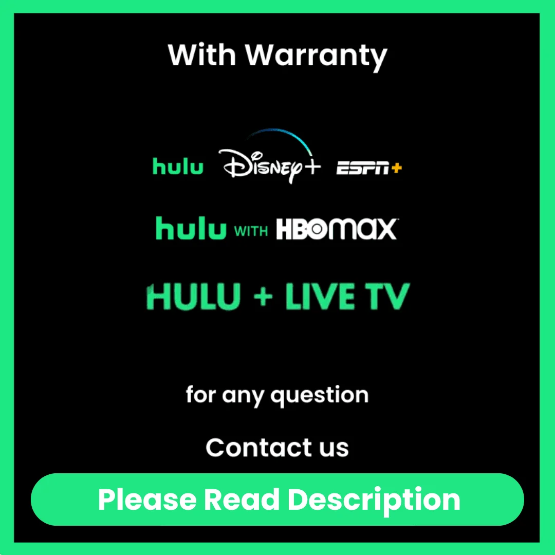 

Hulu-No Ads-TV в реальном времени-Disney-ESPN пожалуйста, прочтите описание