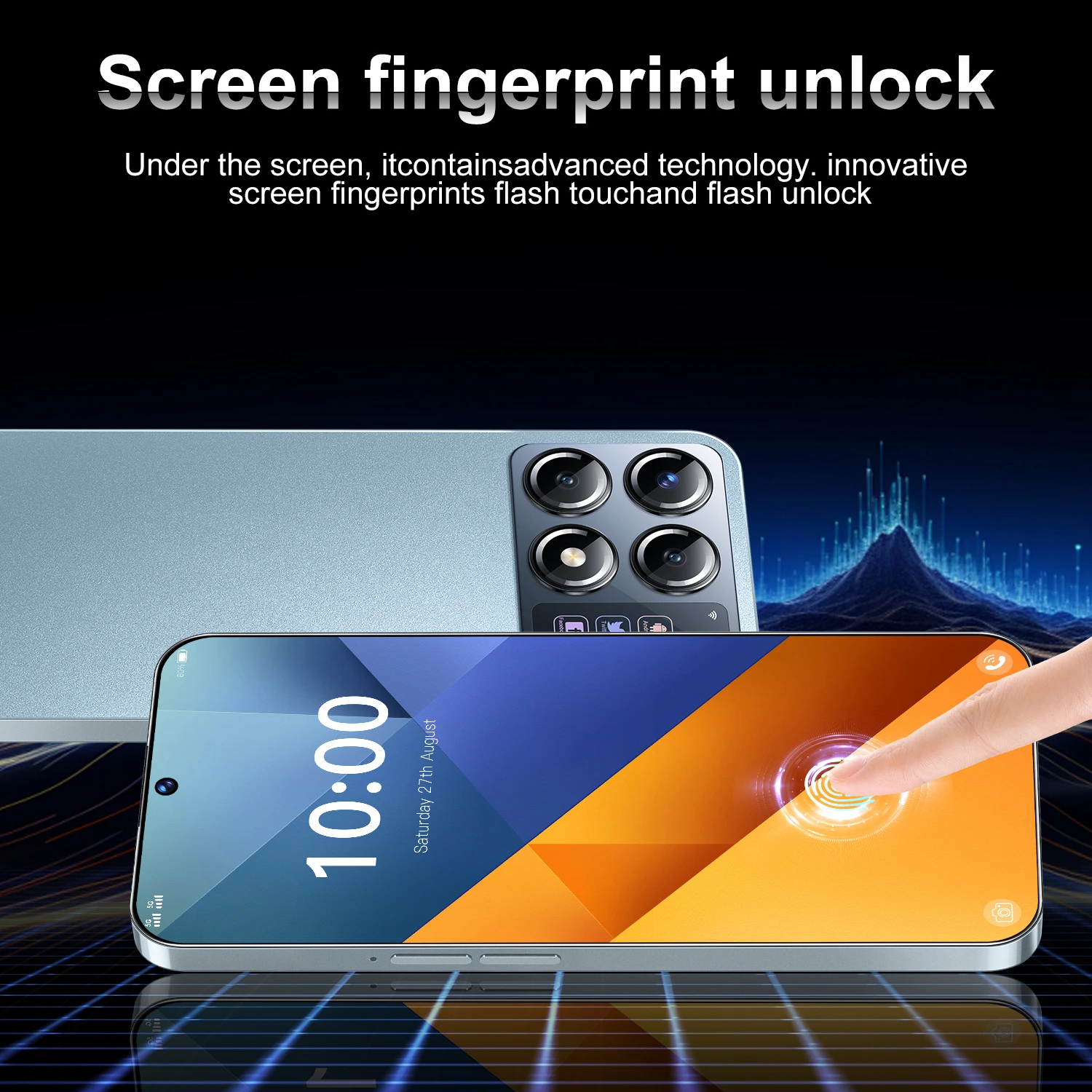 岡*博様 2025年新型X7 Pro Max 7.3グローバル版純正スマート顔認 2025 Nowy telefon X7 Pro Wersja globalna Telefon komórkowy