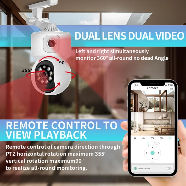 2K 4MP Smart Security Wireless Monitoring Camera 3