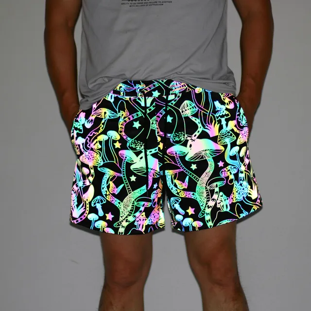 Men's Holographic Running Shorts 5