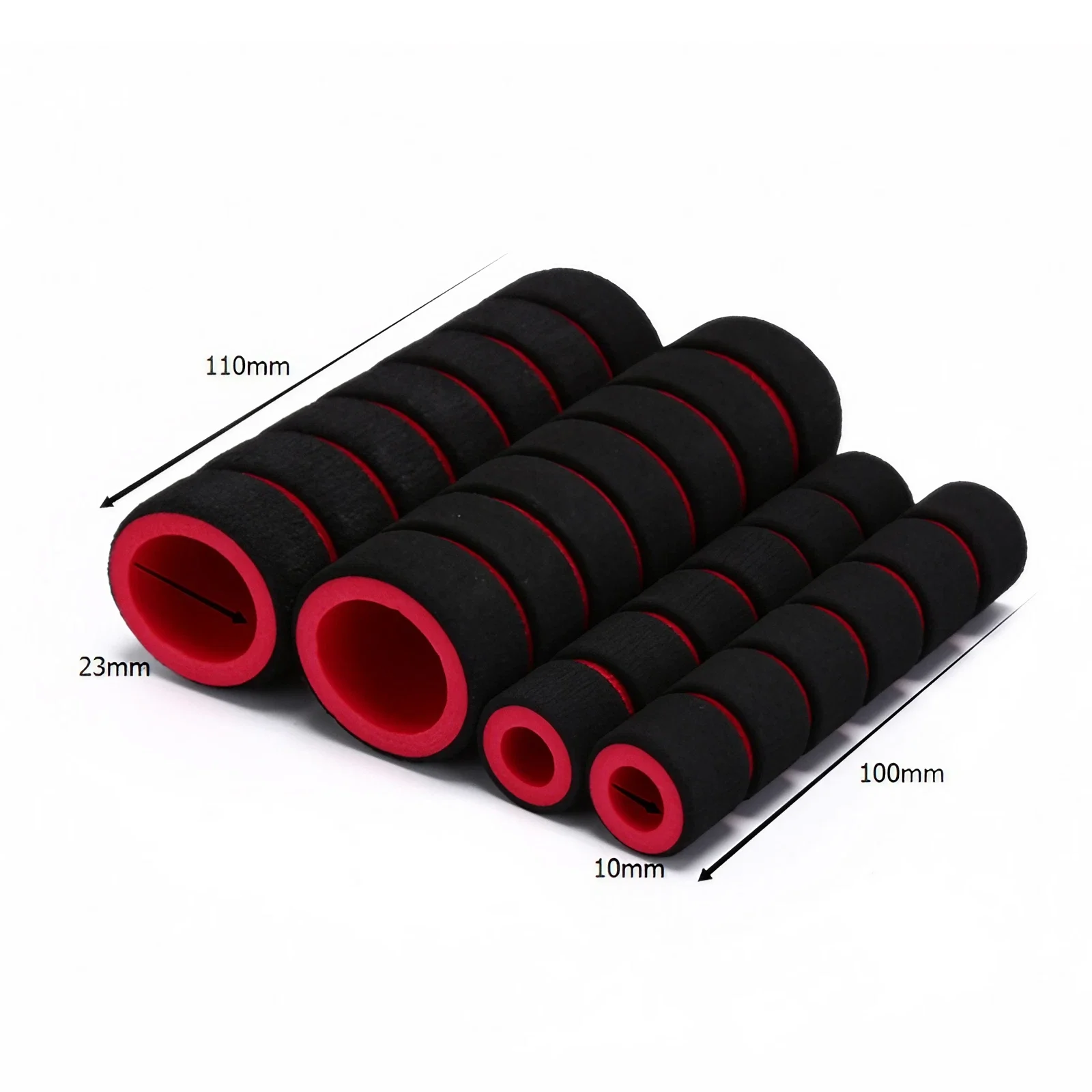 Grip Puppy Comfort Grips (2 Pack) For BMW R1100GS, R1150GS, R1200GS Adventure | Black, Thicker Handlebar Grips