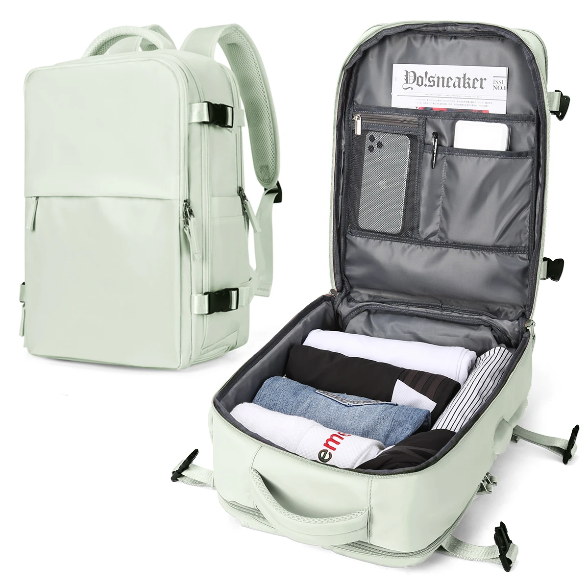 Travel Bag, 3928 Polar Gladiator, reversed polyester, suitable Ryanair  Vueling cabin, unisex backpack, backpack, comfortable, light, large  capacity, shoulder bag, low cost travel, waterproof - AliExpress