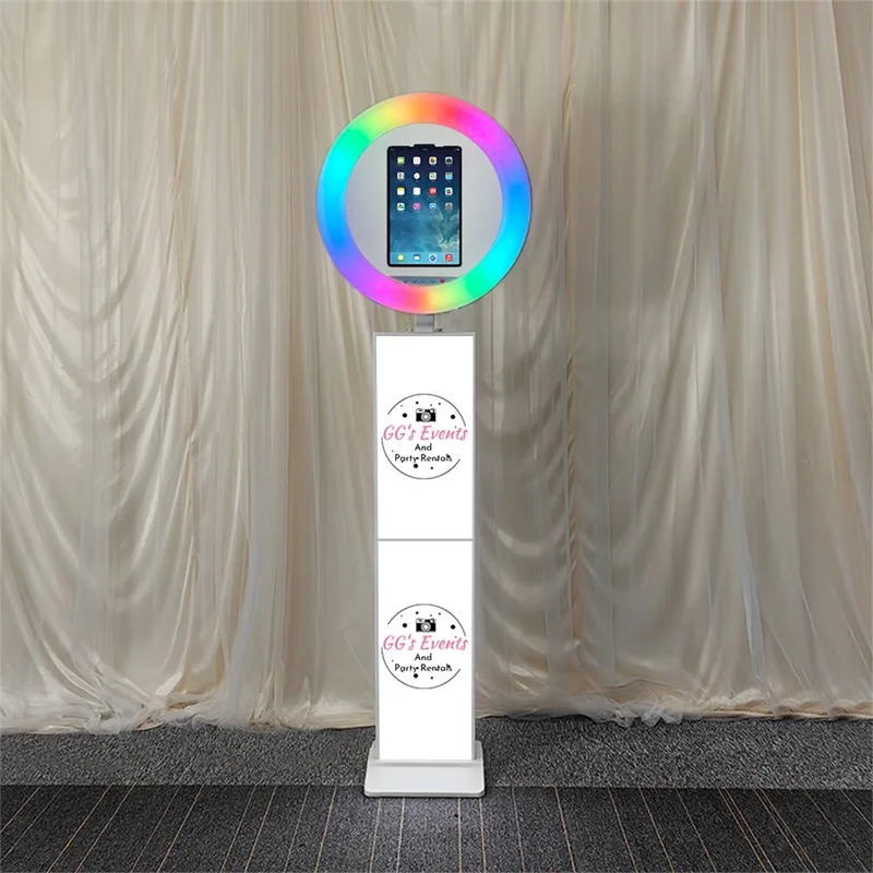 iPad Photo Booth, Selfie Maker, Adjustable Case with LED Ring Light for Events, Parties, Weddings Ad71a80fa6728451389f8a82ccbf14dac2