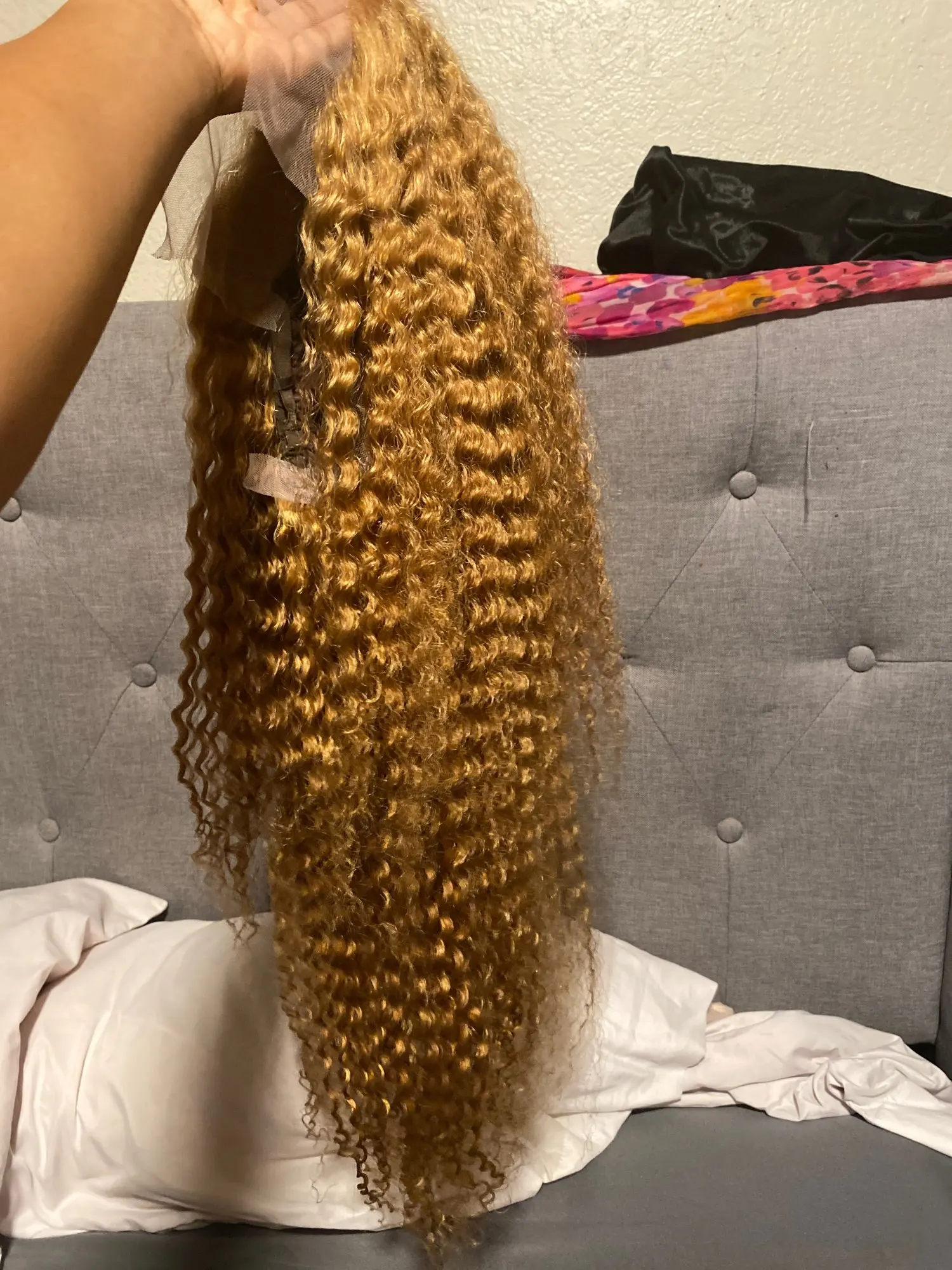 Stunning Blonde Deep Wave Wig Background Nature Stunning Blonde Deep Wave Wig Background Nature