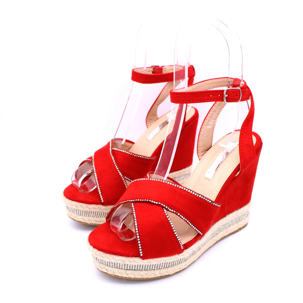 Soraia Glitter Wedge Sandal - Detail View