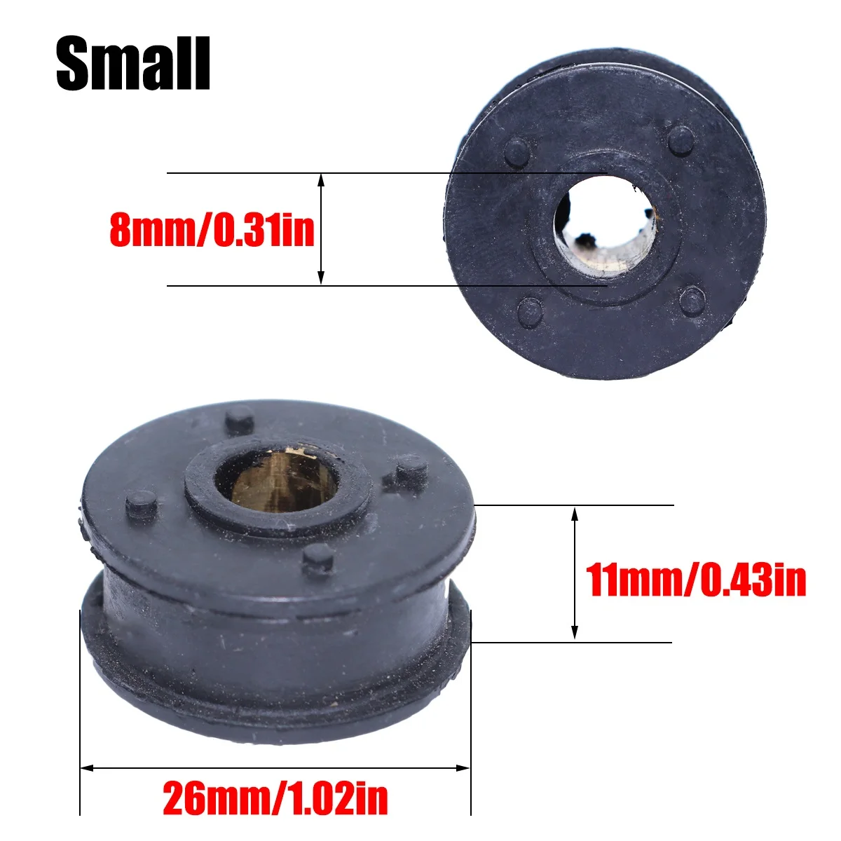 For MITSUBISHI Gear Shift Rod Bushing 2460A108 2460A109 Shifter Linkage Bush Repair Kit Rubber Replacement Parts gear shifter