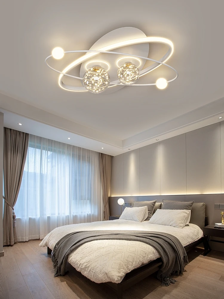 Led Ceiling Light Modern Remote Control Led Light Bedroom Remote