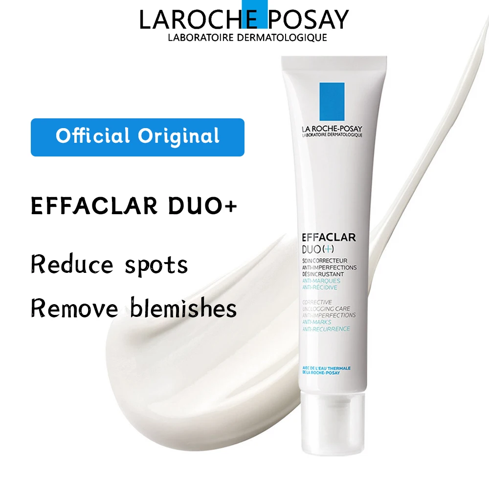Original La Roche Posay Effaclar Moisturizing Cream Treatment Minimizes Blemishes Spot Restoration 40ml