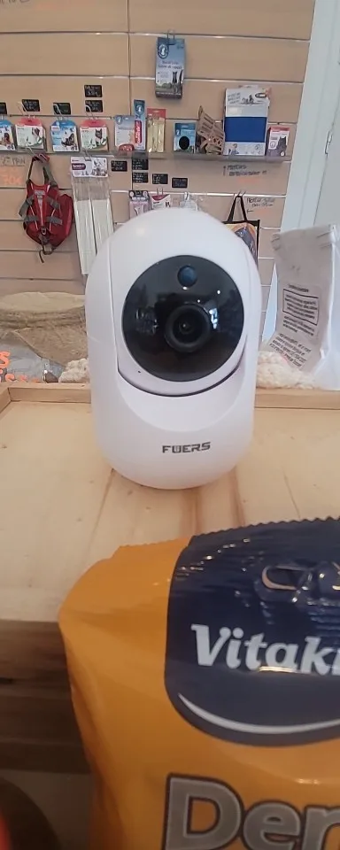 Fuers 3MP WiFi Camera Tuya Smart Home Indoor Wireless IP Surveillance Camera AI Detect Automatic Tracking Security Baby Monitor photo review