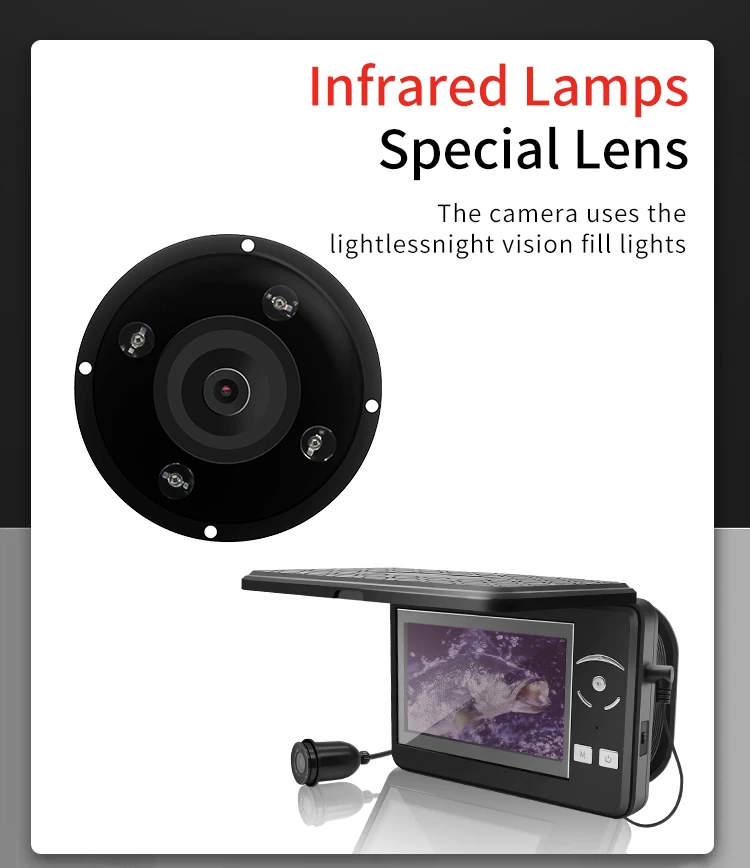 Эхолот Erchang для подводной рыбалки с камерой | AliExpress