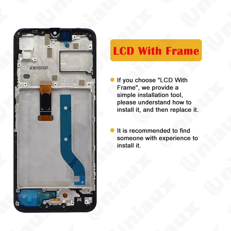 6.5'' Original For Motorola Moto G50 5G LCD Display With Frame Touch Screen Assembly For Moto G50 5G XT2149-1 LCD