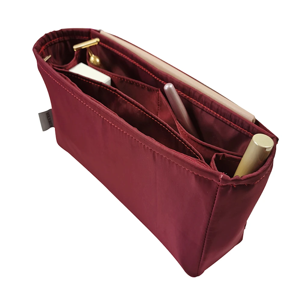 For Gabrielle Hobo insert Bags Organizer Makeup Handbag Organize Inner Purse Portable base shaper Premium nylon (Handmade)