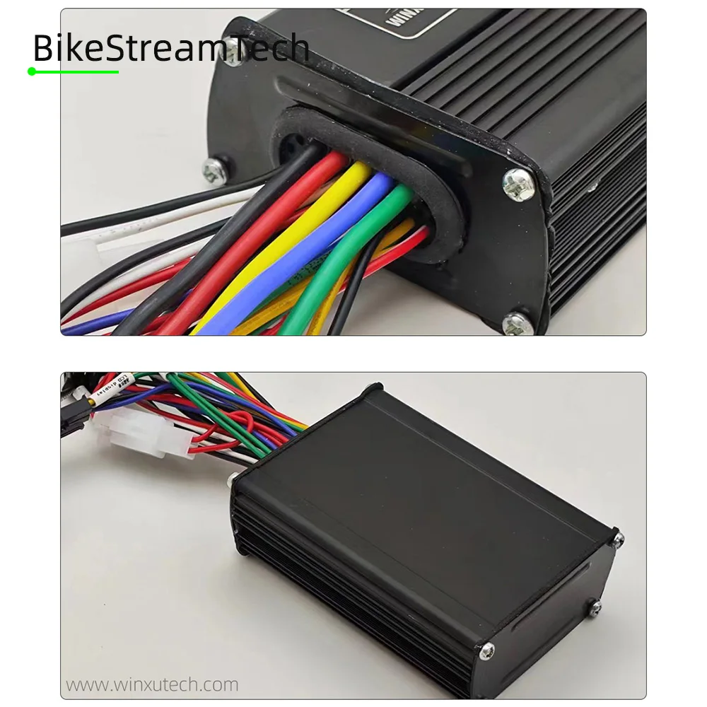 전기 자전거 브러시리스 모터 사인파 컨트롤러 36V 48V 60V 500W 25A 350W 18A SW900 LCD 디스플레이 전기 산악 자전거 스쿠터용