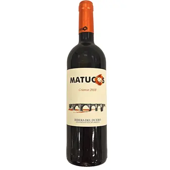 Bodega Los Matucos – sélection vintage vin rouge, chêne 2020 et élevage 2018, variété artisan Tempranilo avec D.O. Ribera del Duero – étui pour bouteilles 75 cl x 3, 1 bouteille d’élevage + 1 bouteille de chêne + 1 bouteille de vente 6